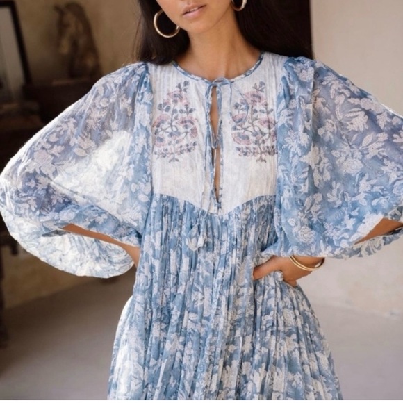 daughters of india jaya midi dress - Picture 2 of 13